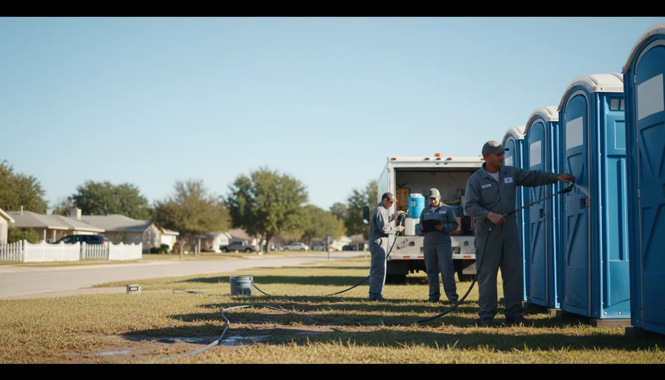 Long-Term Portable Toilet Rental in Brookside, DE near me